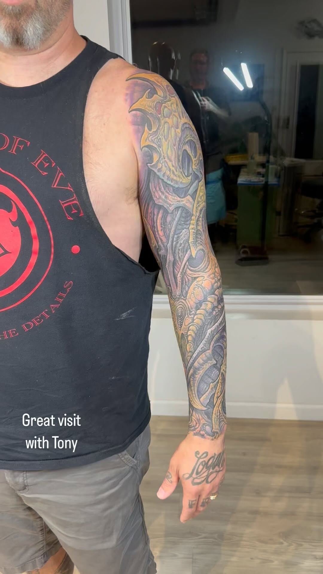 Biomechanical color coverup full sleeve