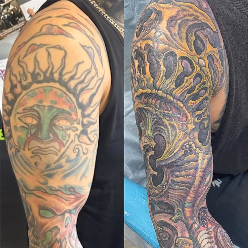 Biomech Coverup Arm