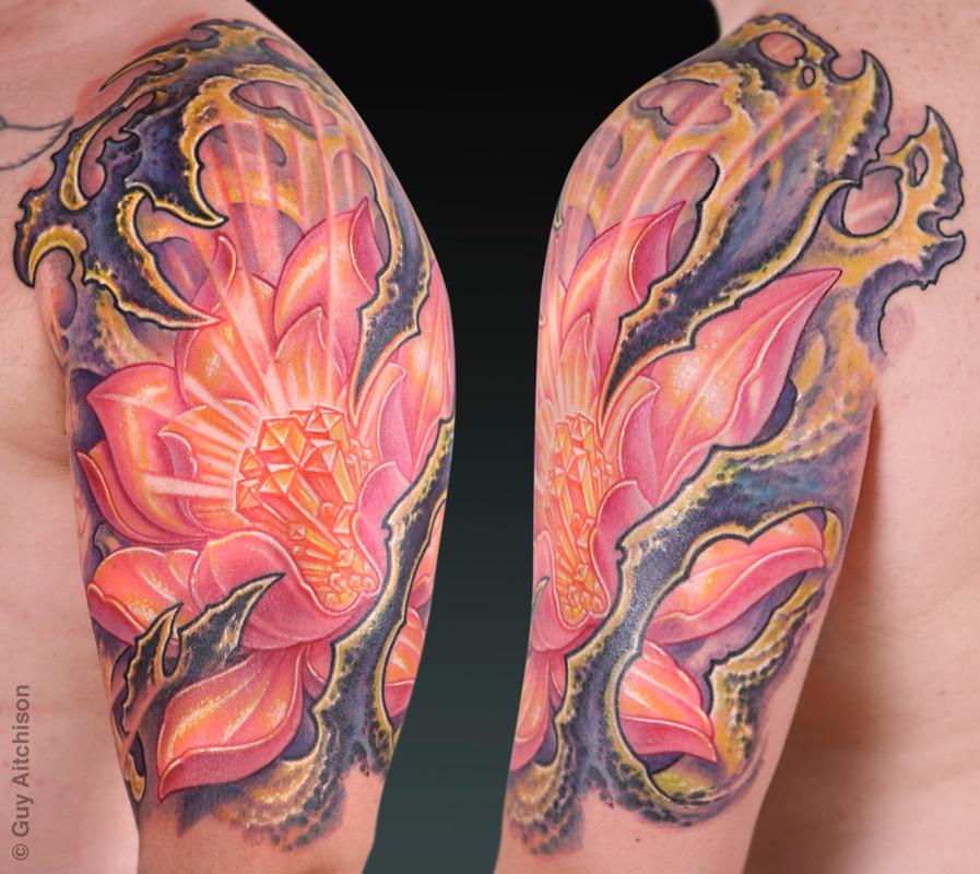 Juan, jeweled lotus upper arm