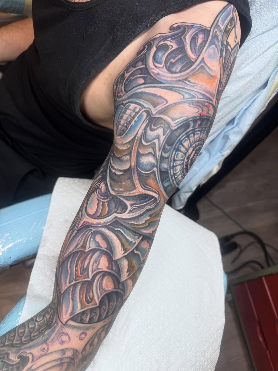 Biomechanical full sleeve in color