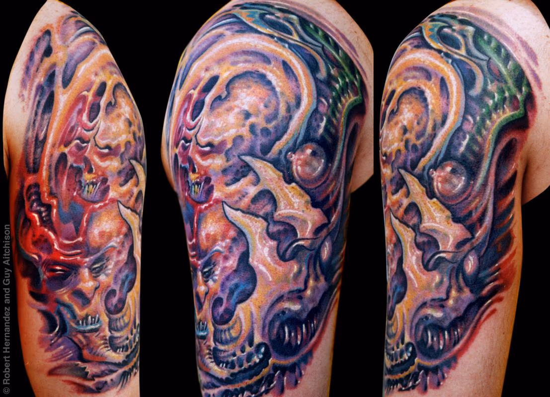 Collaboration by Robert Hernandez and Guy Aitchison