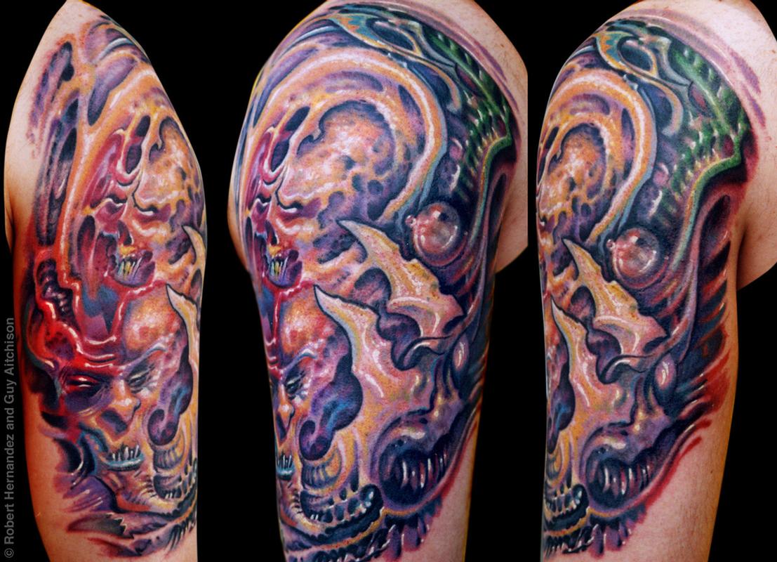 Collaboration by Robert Hernandez and Guy Aitchison