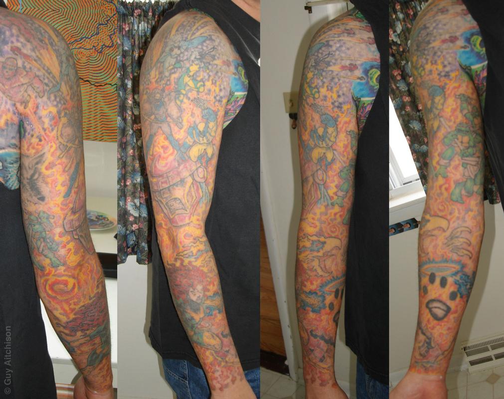 Scott, full sleeve after 4 laser sessions