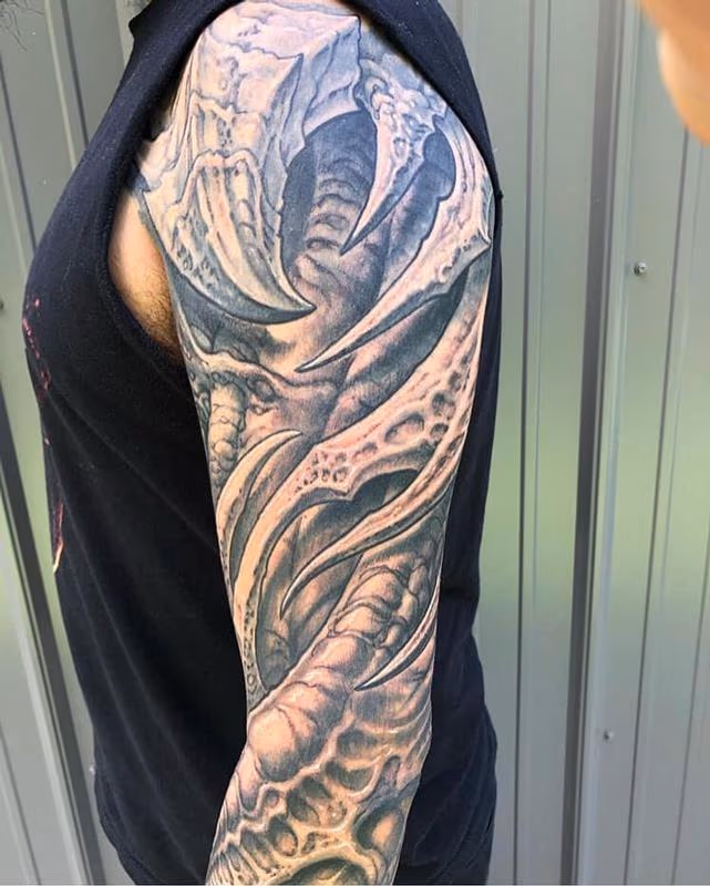 Bio Upper Sleeve Tattoo