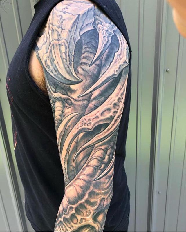 Bio Upper Sleeve Tattoo