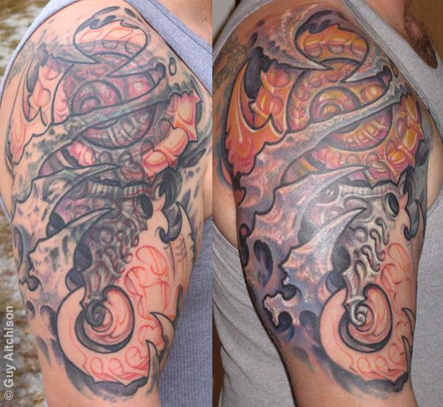 Dave, first session healed, second session fresh