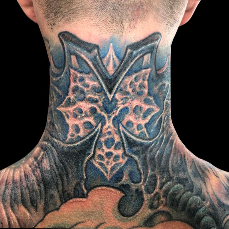 Neck Tattoo