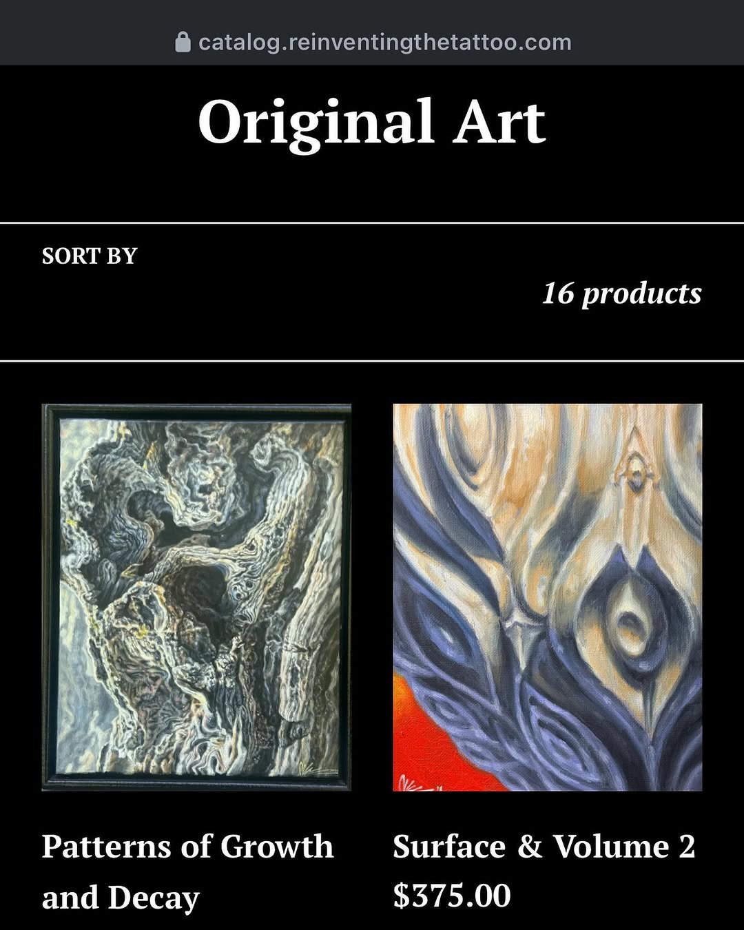 Original paintings: abstract surreal art