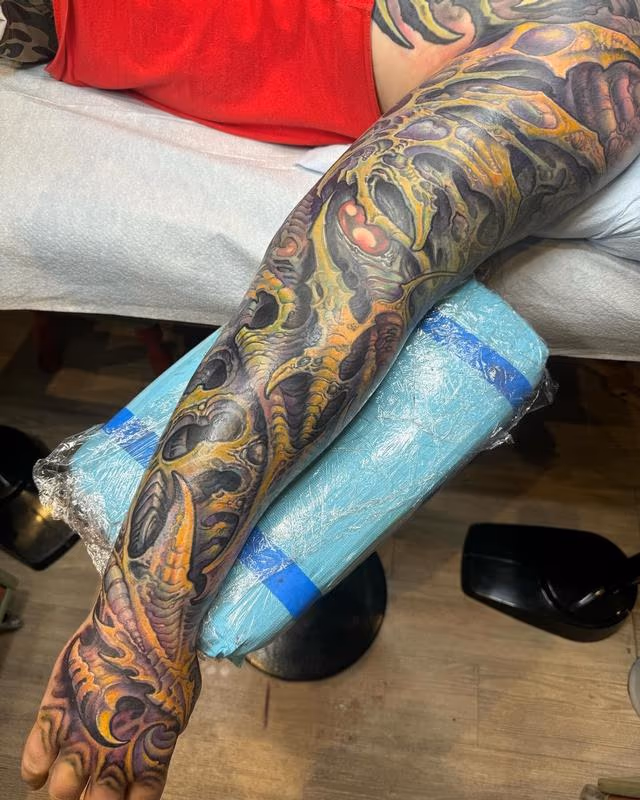 Spiney Biomech Arm Sleeve