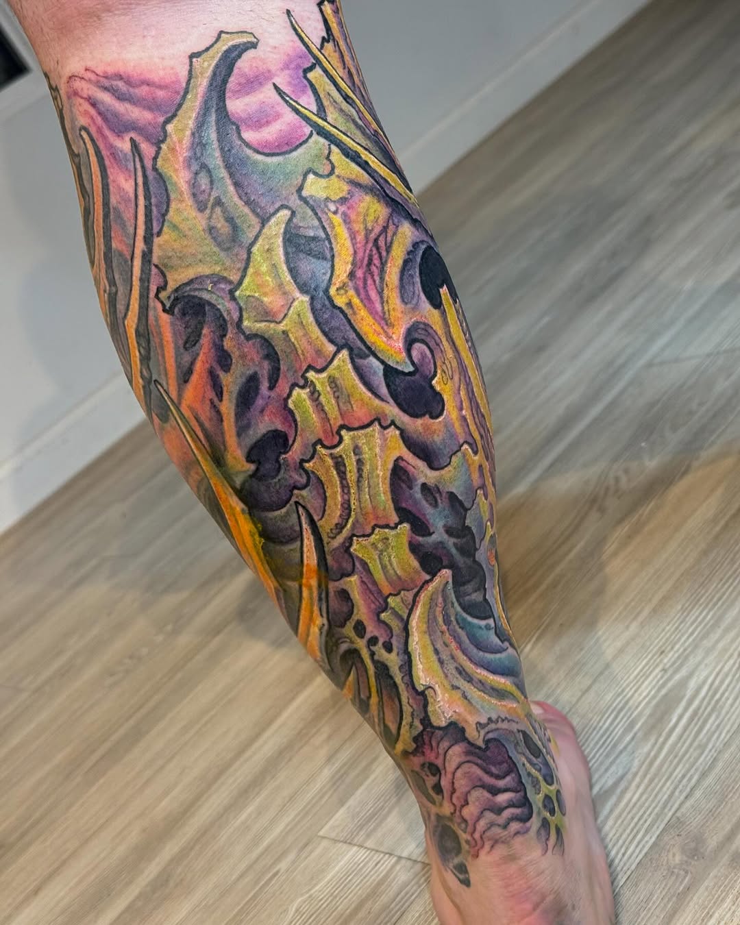 Foot tattoo
