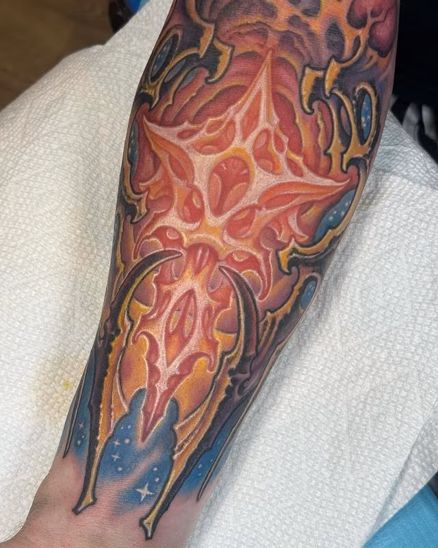Lightform Forearm Tattoo