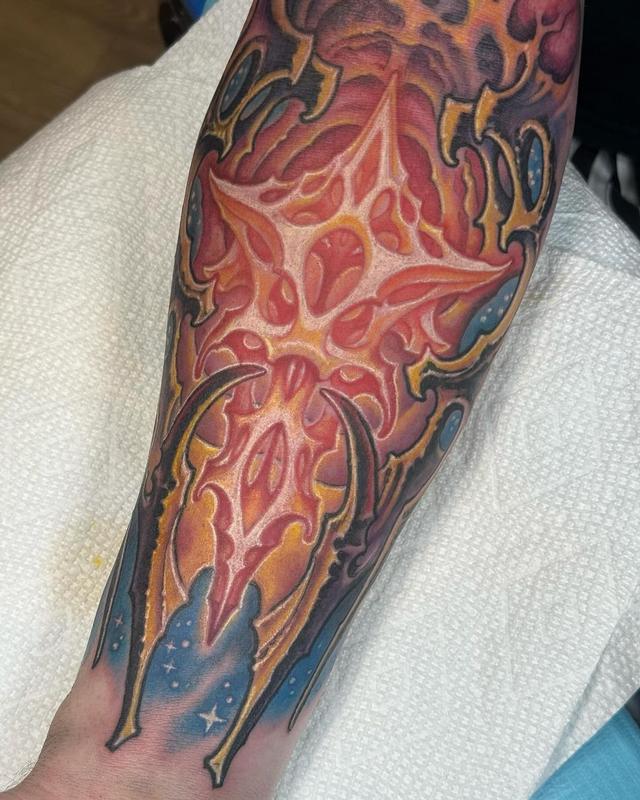 Lightform Forearm Tattoo
