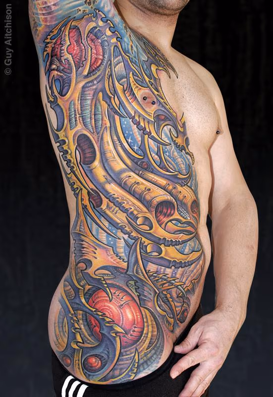 Anthony, giant biomech rib panel
