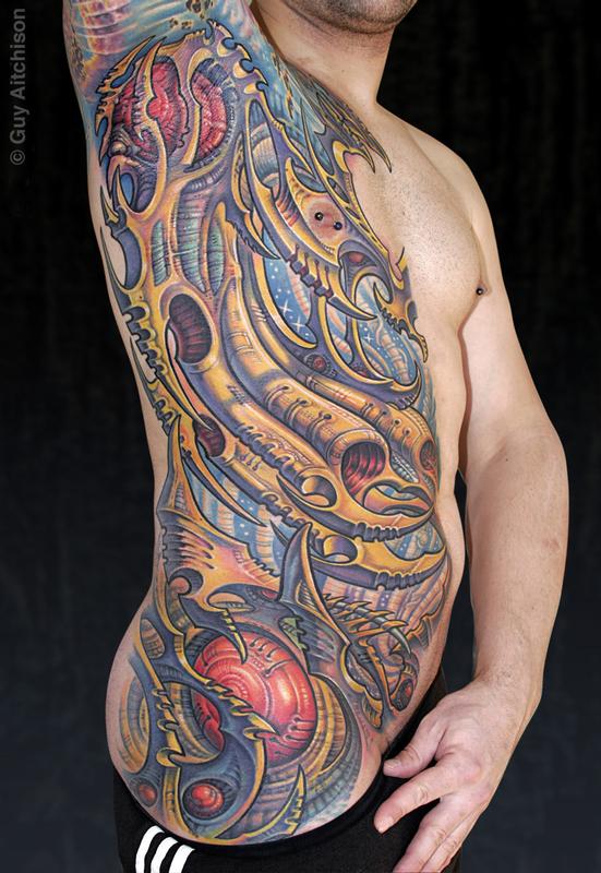 Anthony, giant biomech rib panel