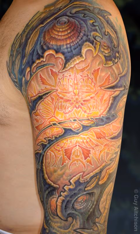 Anthony, upper arm closeup
