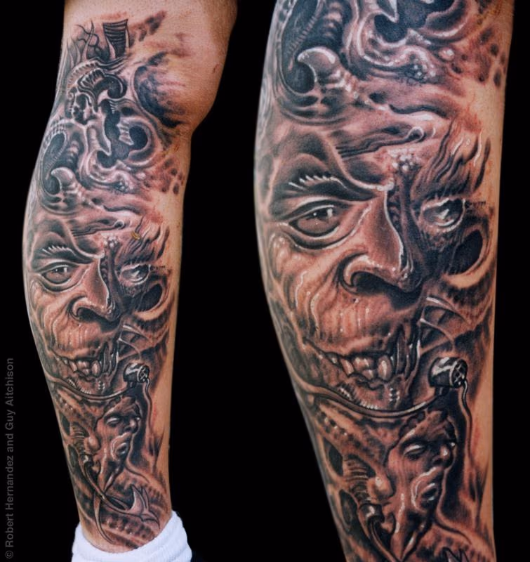 Collaboration by Robert Hernandez and Guy Aitchison