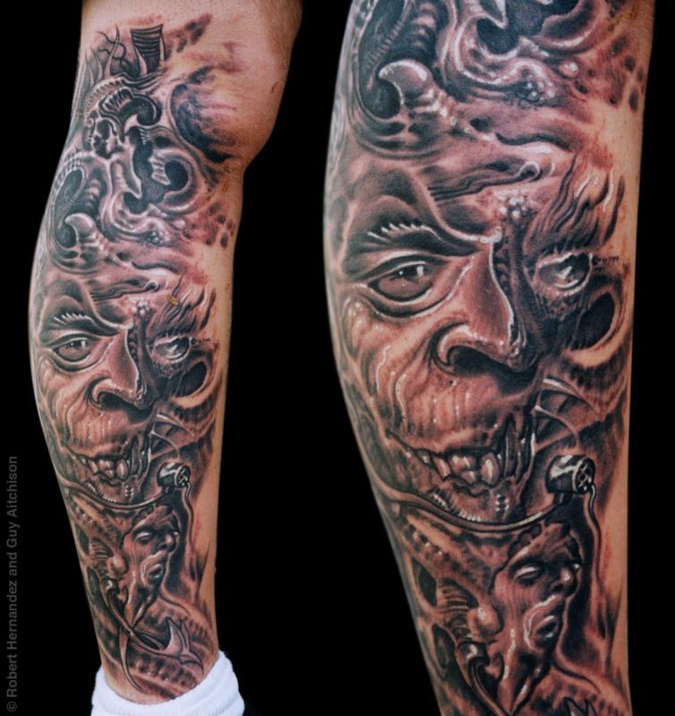 Collaboration by Robert Hernandez and Guy Aitchison