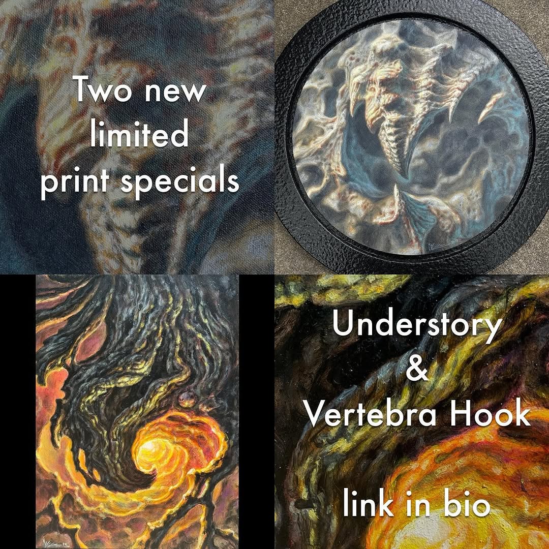 Limited print release: Understory & Vertebra Hook