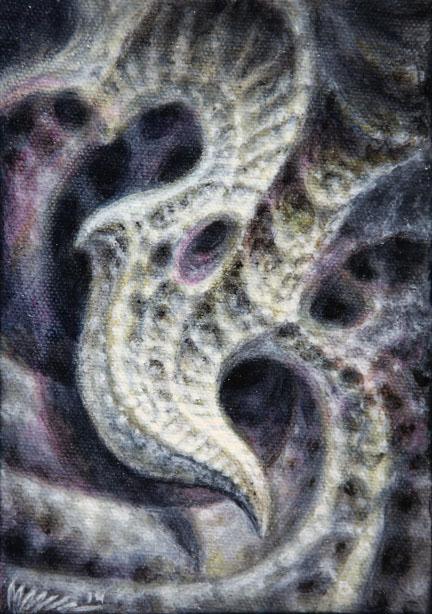 Untitled Acrylic on canvas 6x8" 2014