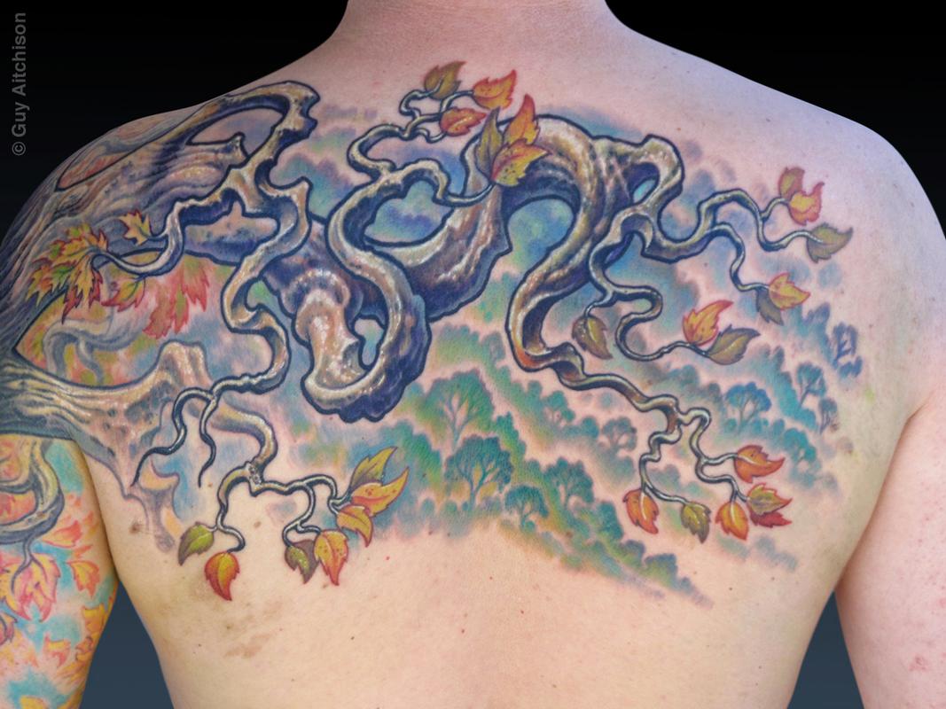 Uli, after one long tattoo session