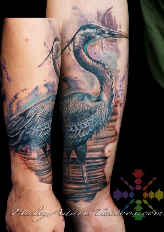 great blue heron