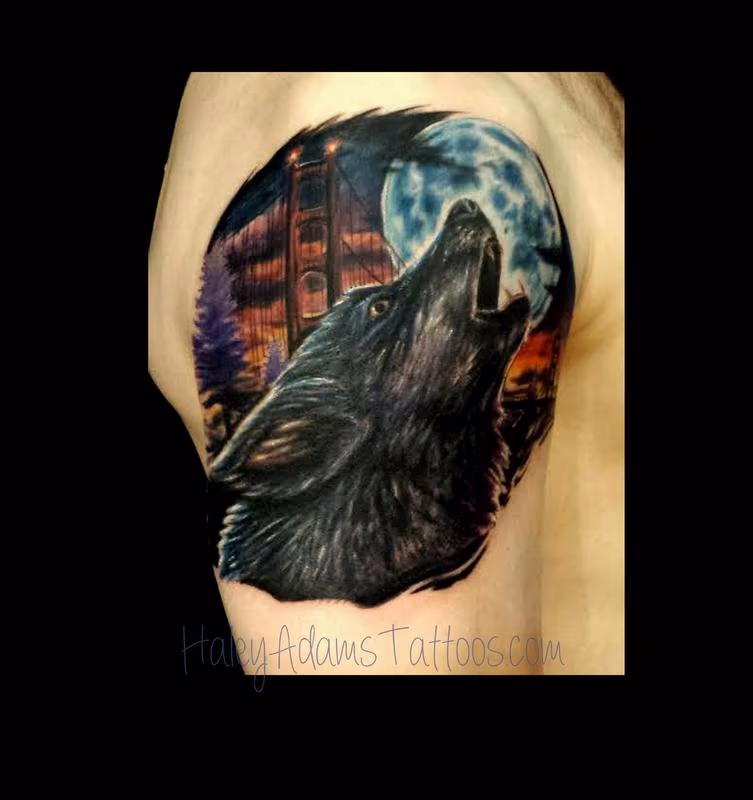 ware wolf tattoo