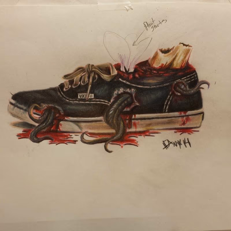 VANS shoe dead skworl