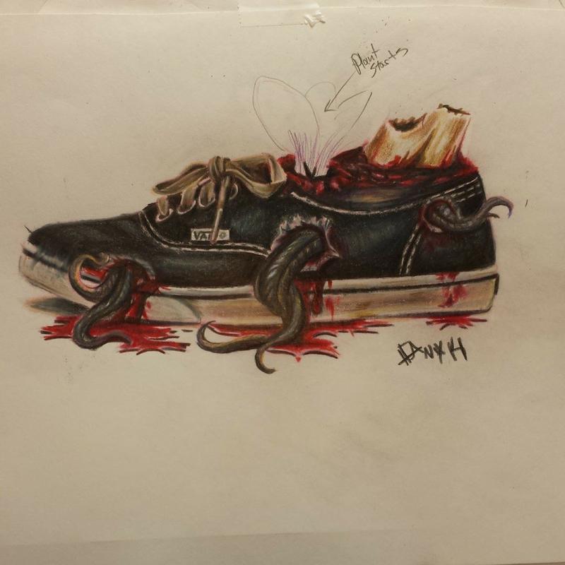 VANS shoe dead skworl