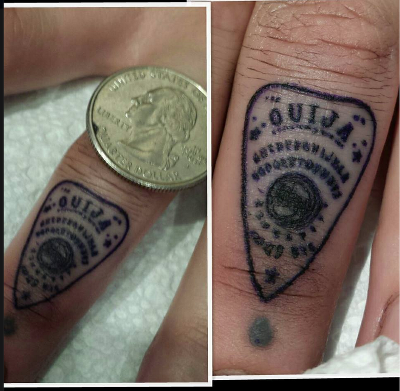 tiniest letters ever ouija plachette