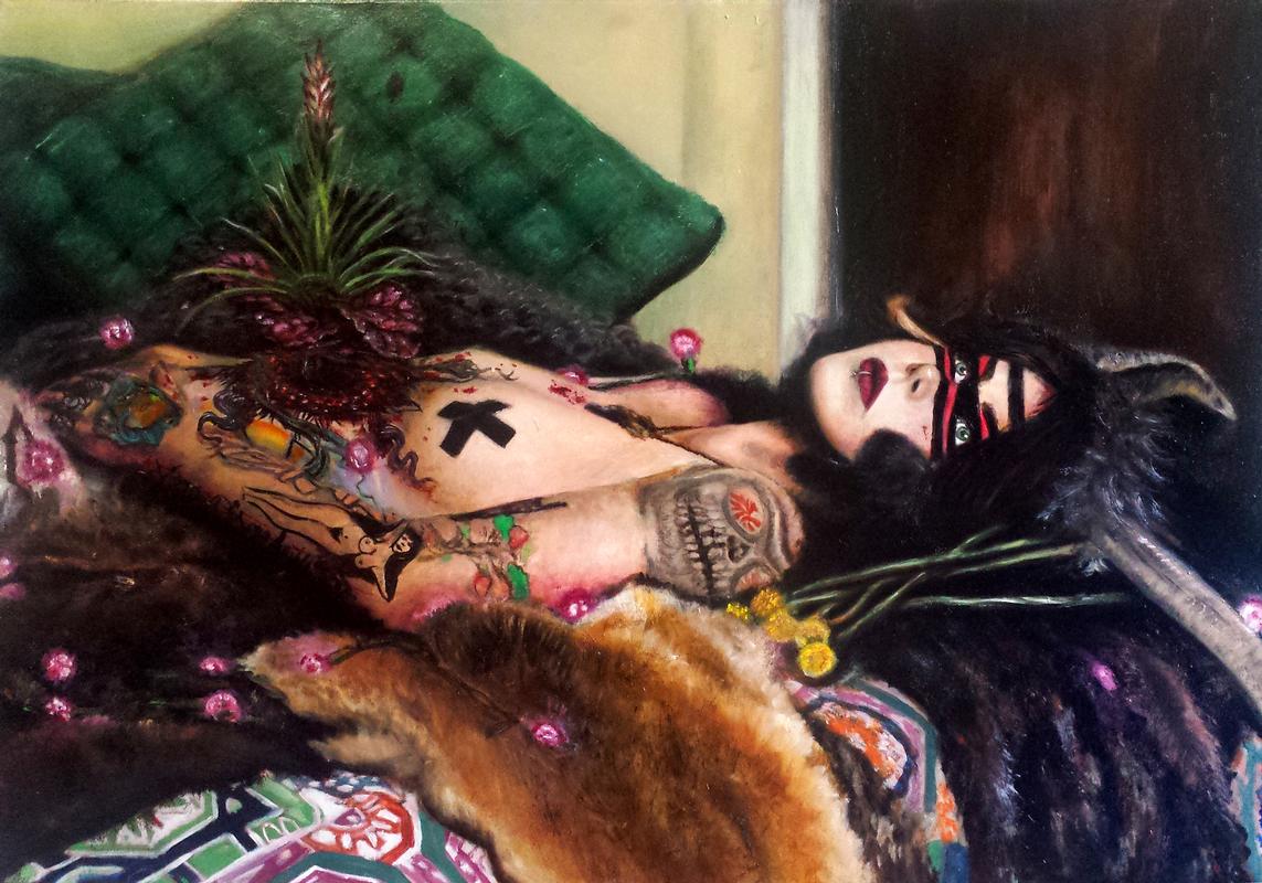 oil painting by haley adams