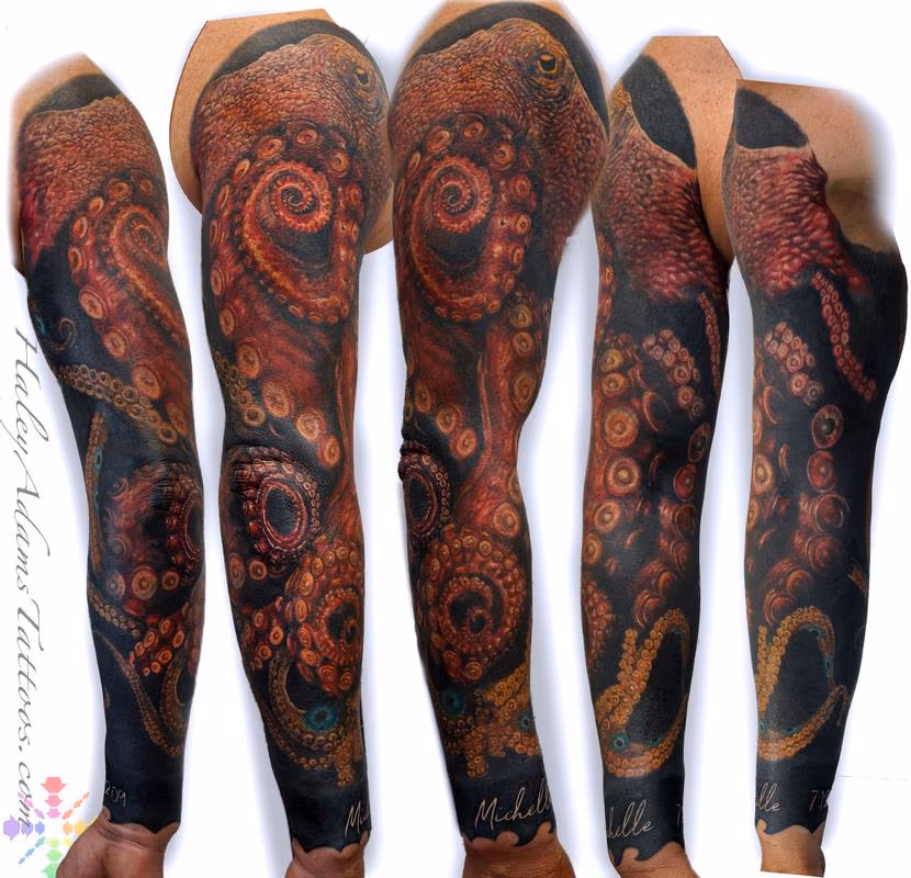 TJ's Octopus sleeve