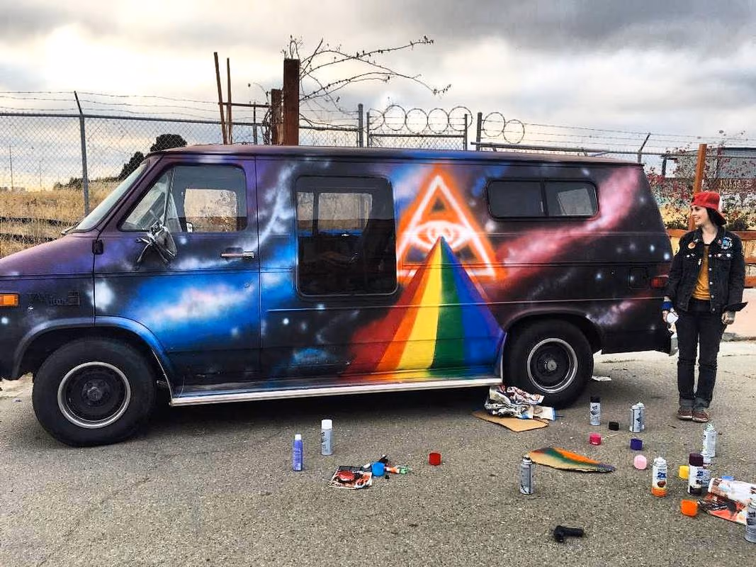 Van I painted