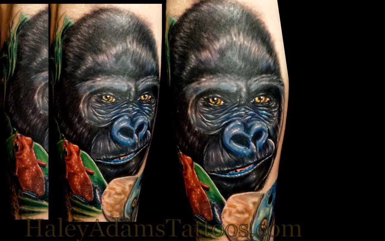 gorilla tattoo
