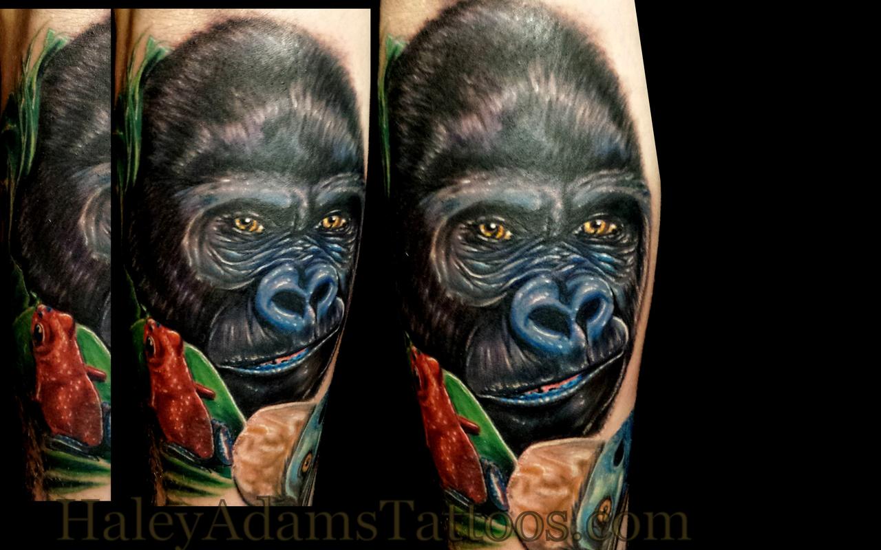 gorilla tattoo