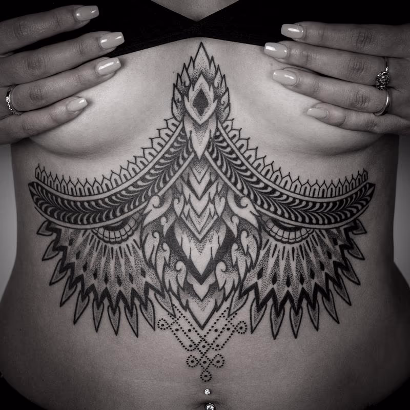blackwork dotwork