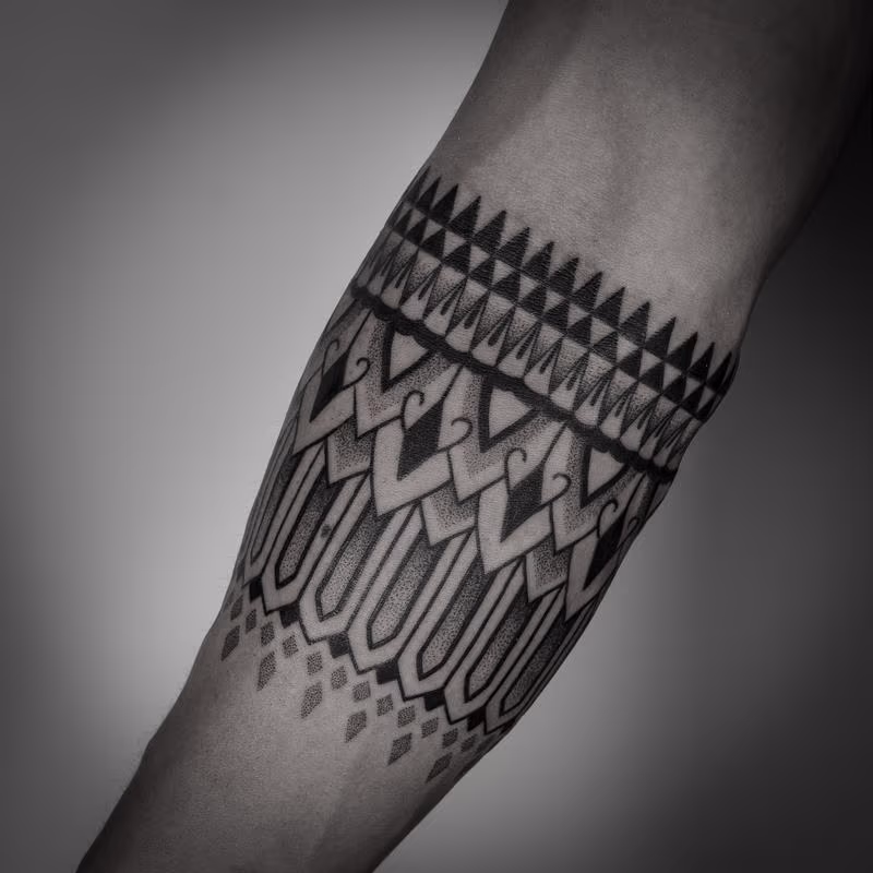 blackwork dotwork