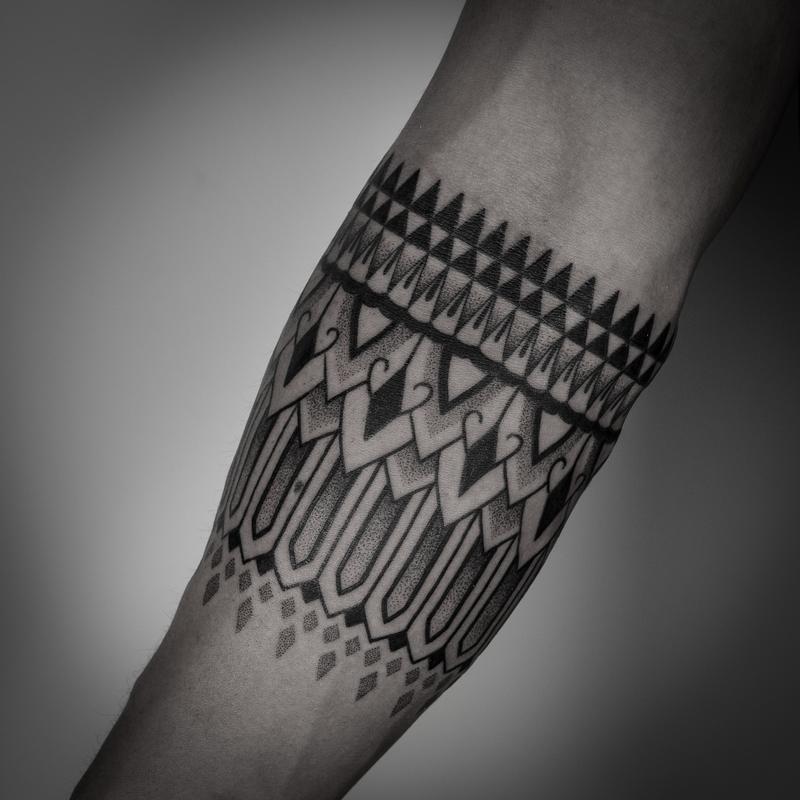 blackwork dotwork