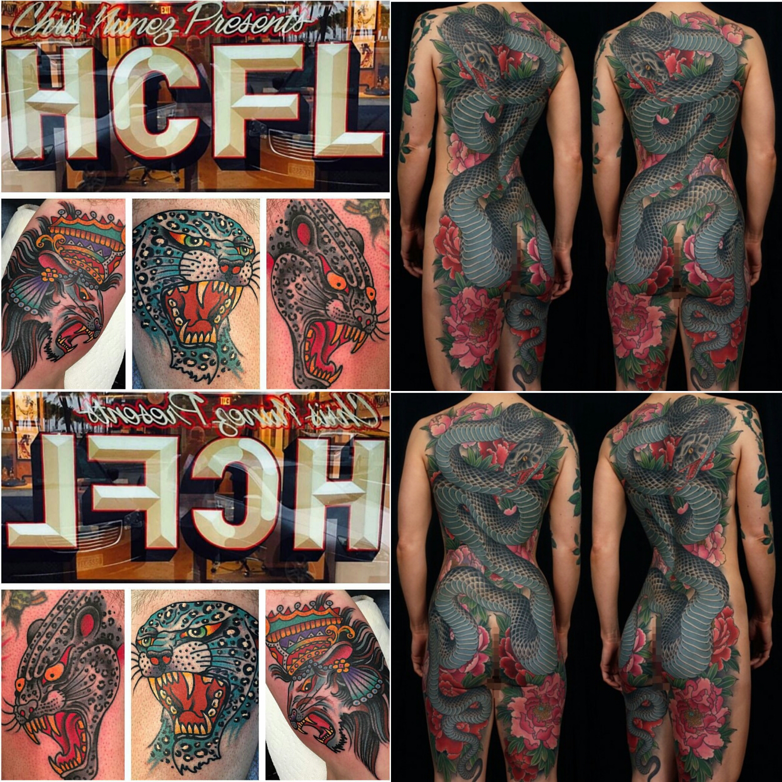 Greg Christian and Jeff Srsic at Handcrafted Tattoo!!