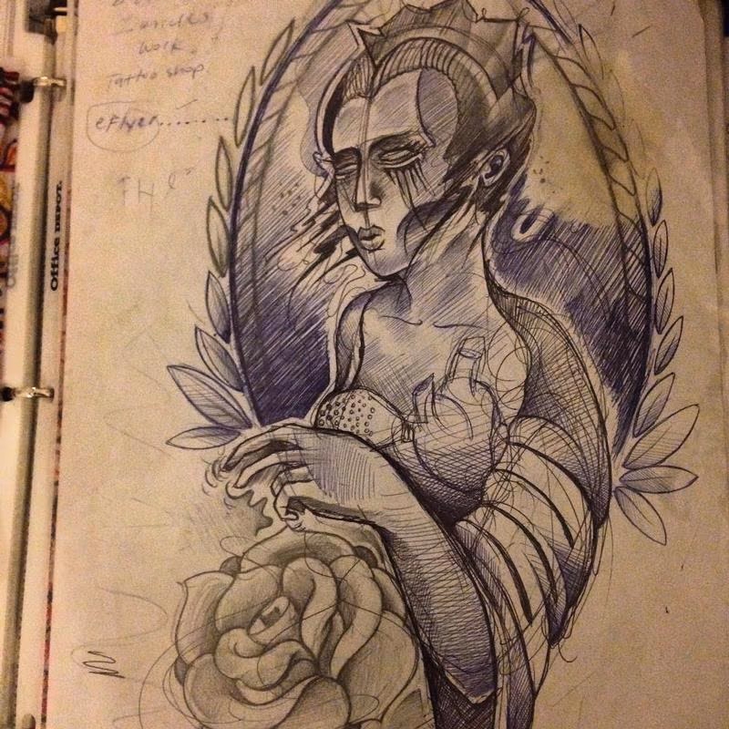 Original art by Michael Lee Suarez