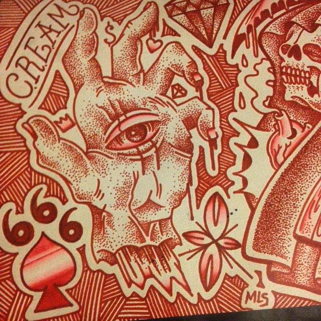 Original art by Michael Lee Suarez