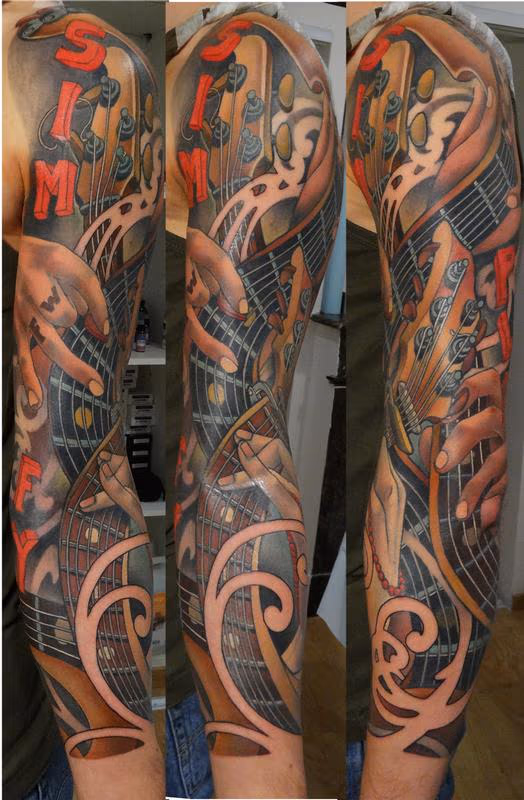 guitar bass sleeve