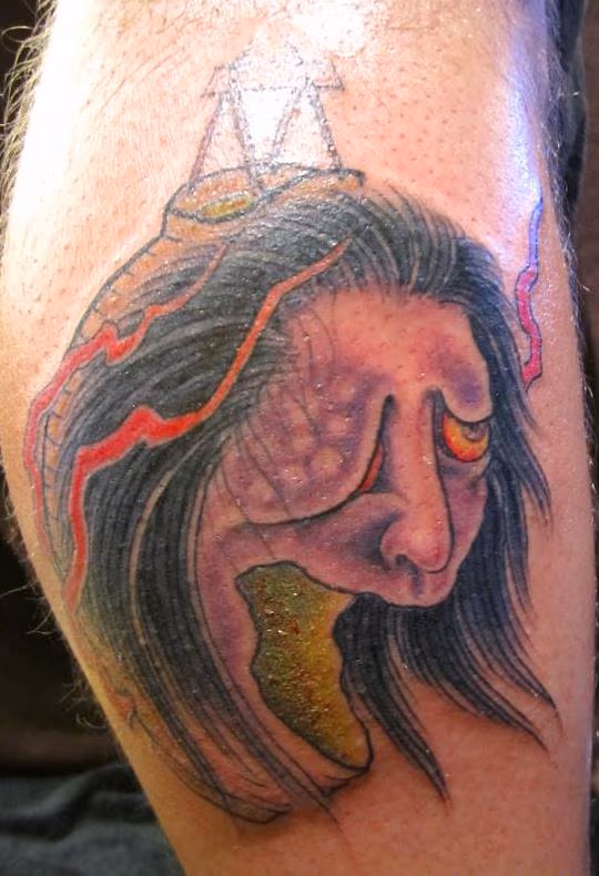 Japanese Tebori Tattoo