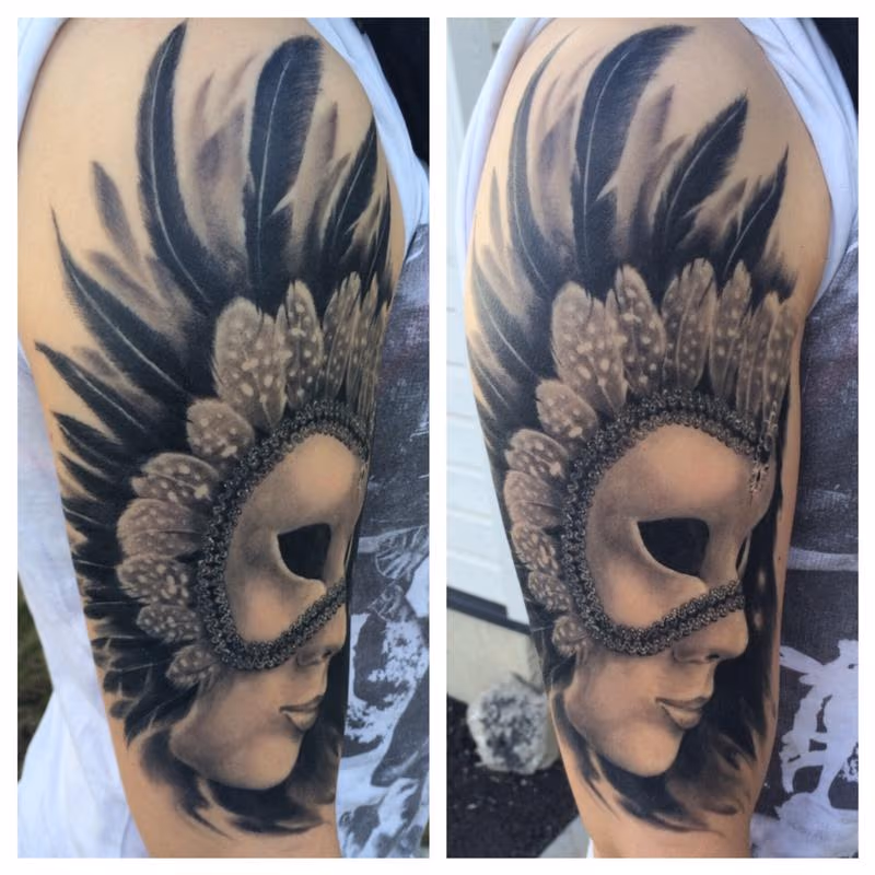 Venetian mask (Healed)
