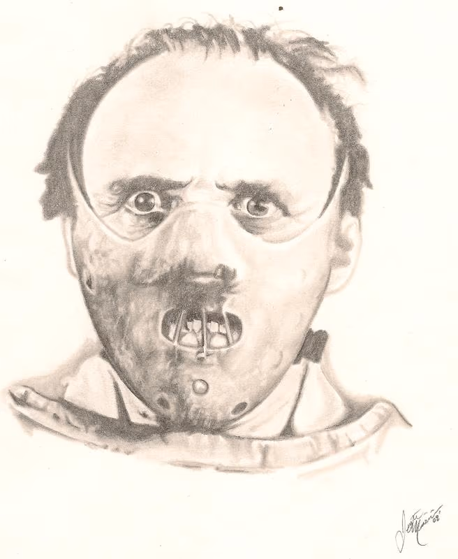 Hannibal. Pencil on paper