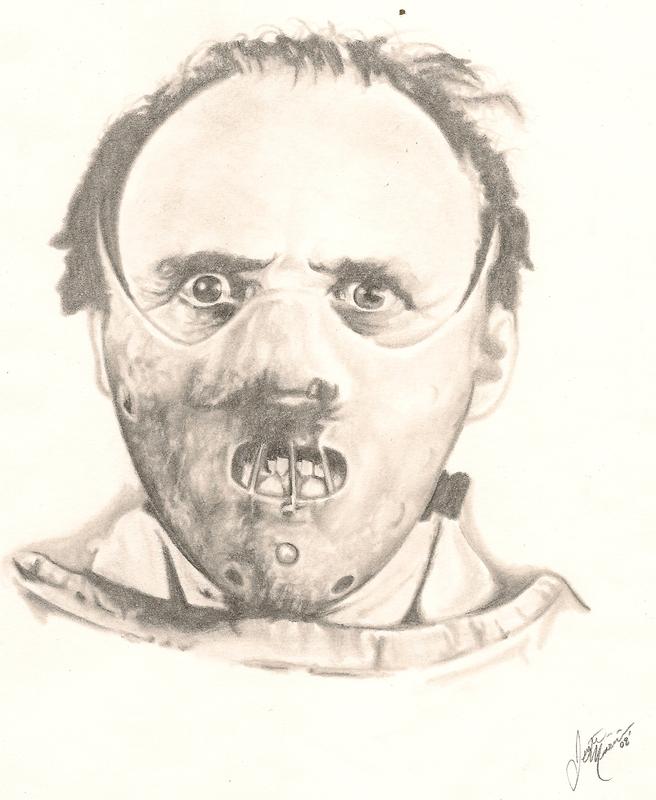 Hannibal. Pencil on paper