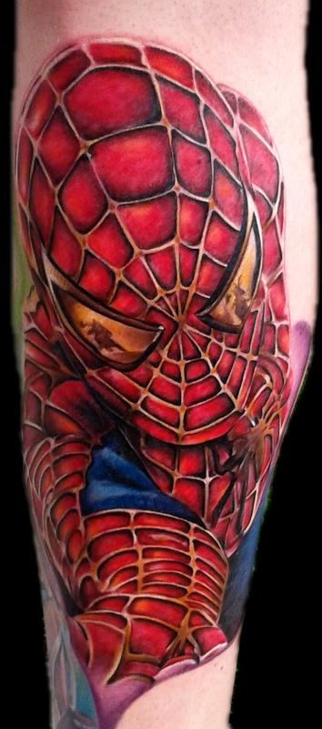 Spiderman Tattoo
