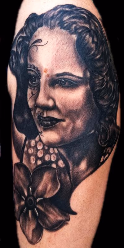 Half Vintage Half Day of the Dead