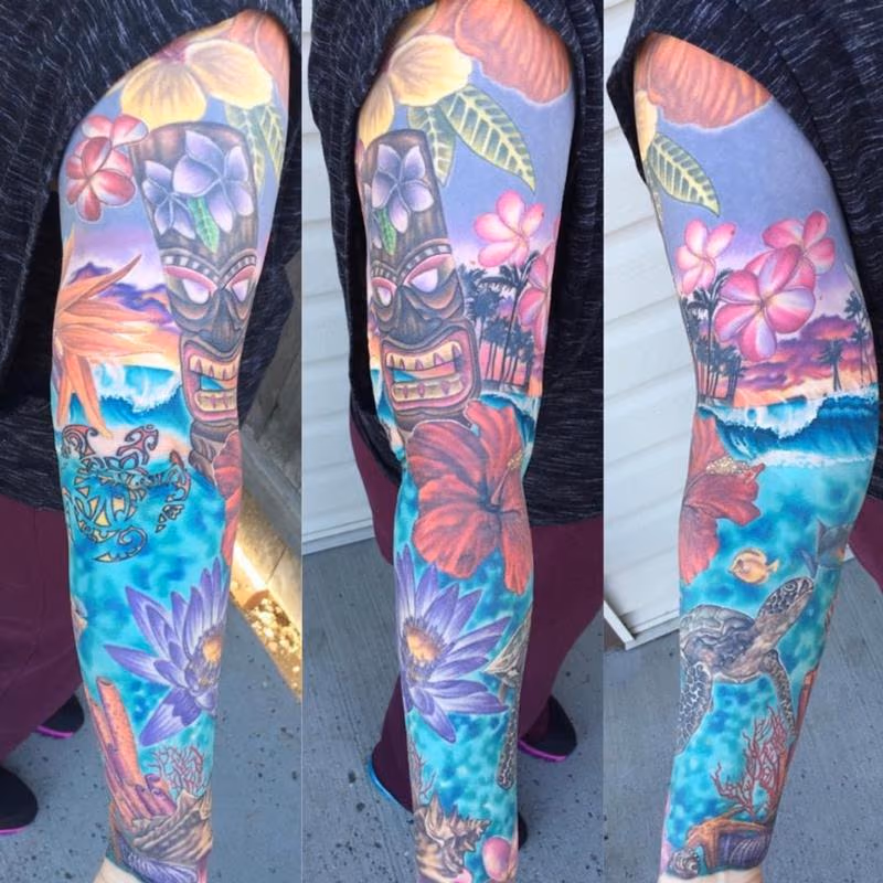 Hawaiian Sleeve