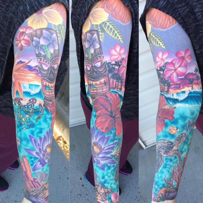 Hawaiian Sleeve
