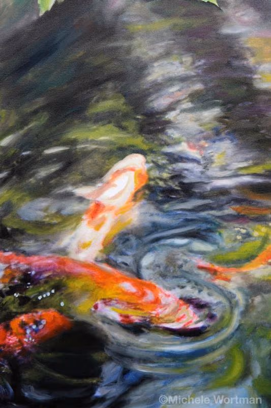 Koi pond 2011 detail